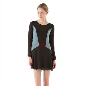 Elizabeth & James Paloma Colorblock Dress